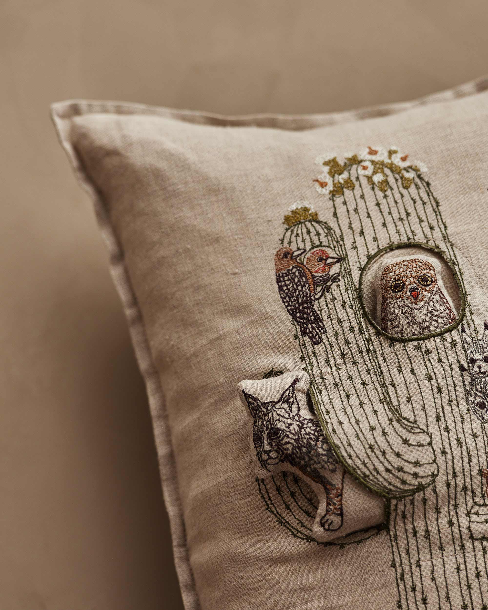 Saguaro House Pocket Pillow | Coral & Tusk