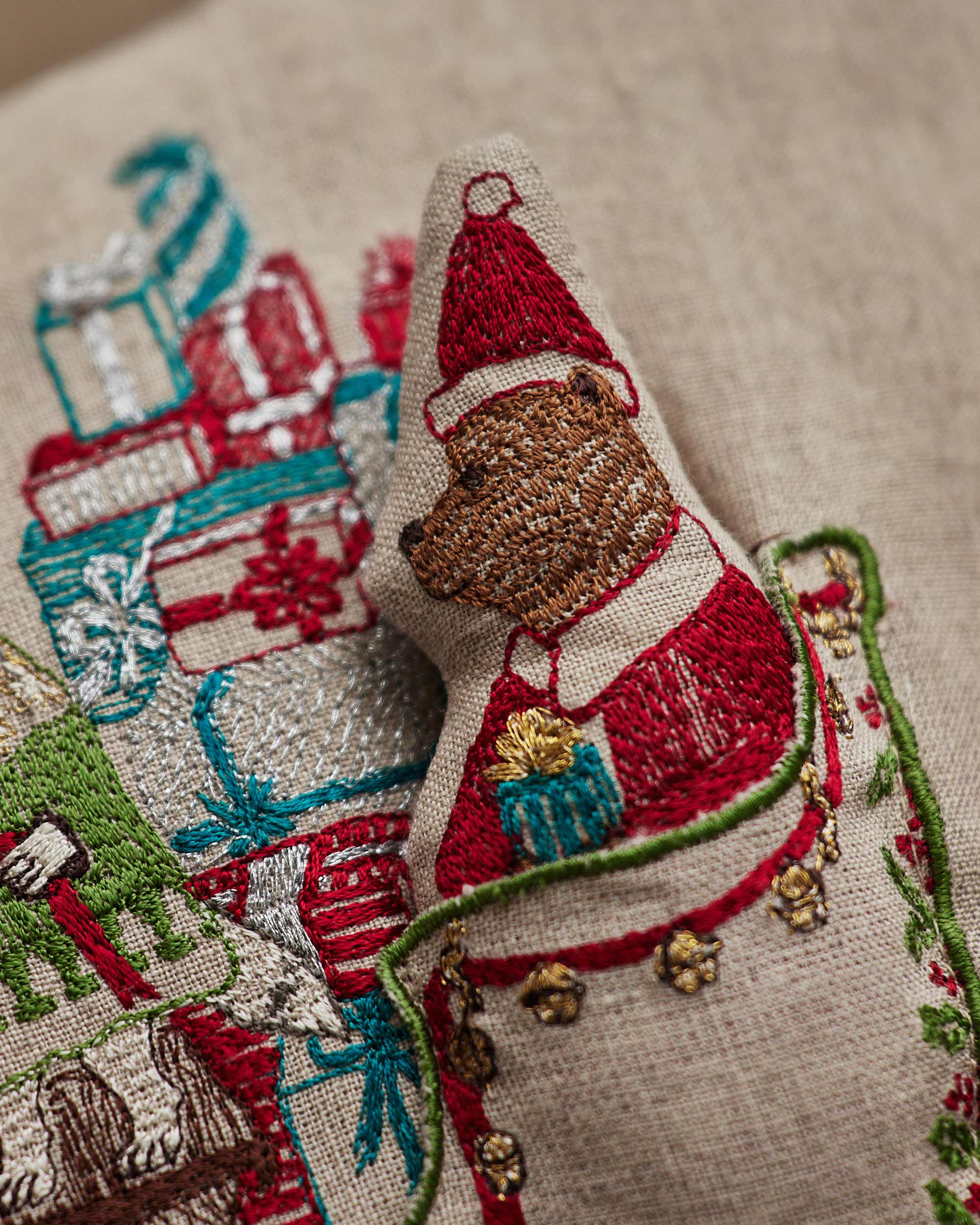 Santa's Sleigh Pocket Pillow | Coral & Tusk