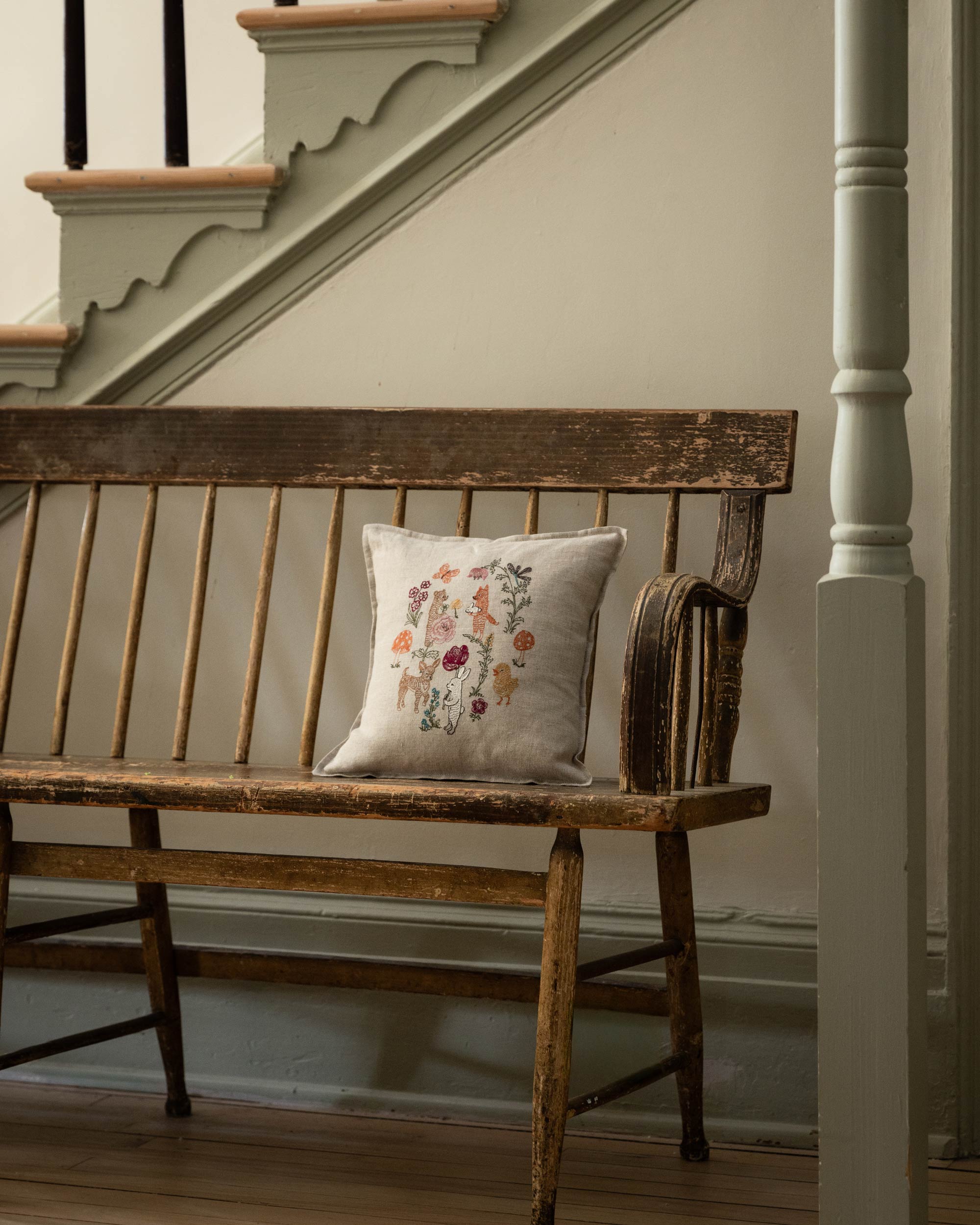 Secret Garden Pillow