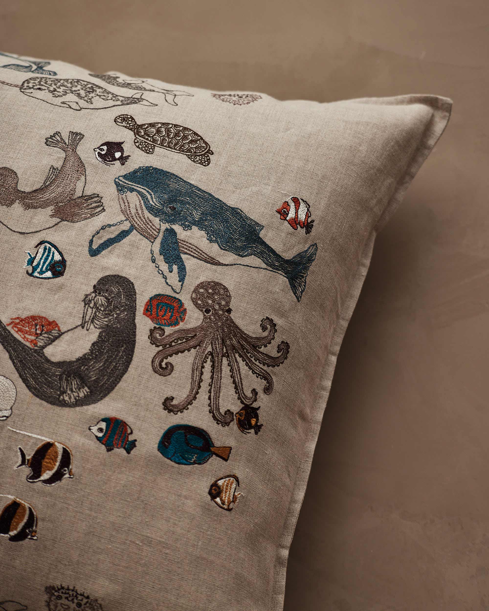 Swim Team Pillow | Coral & Tusk