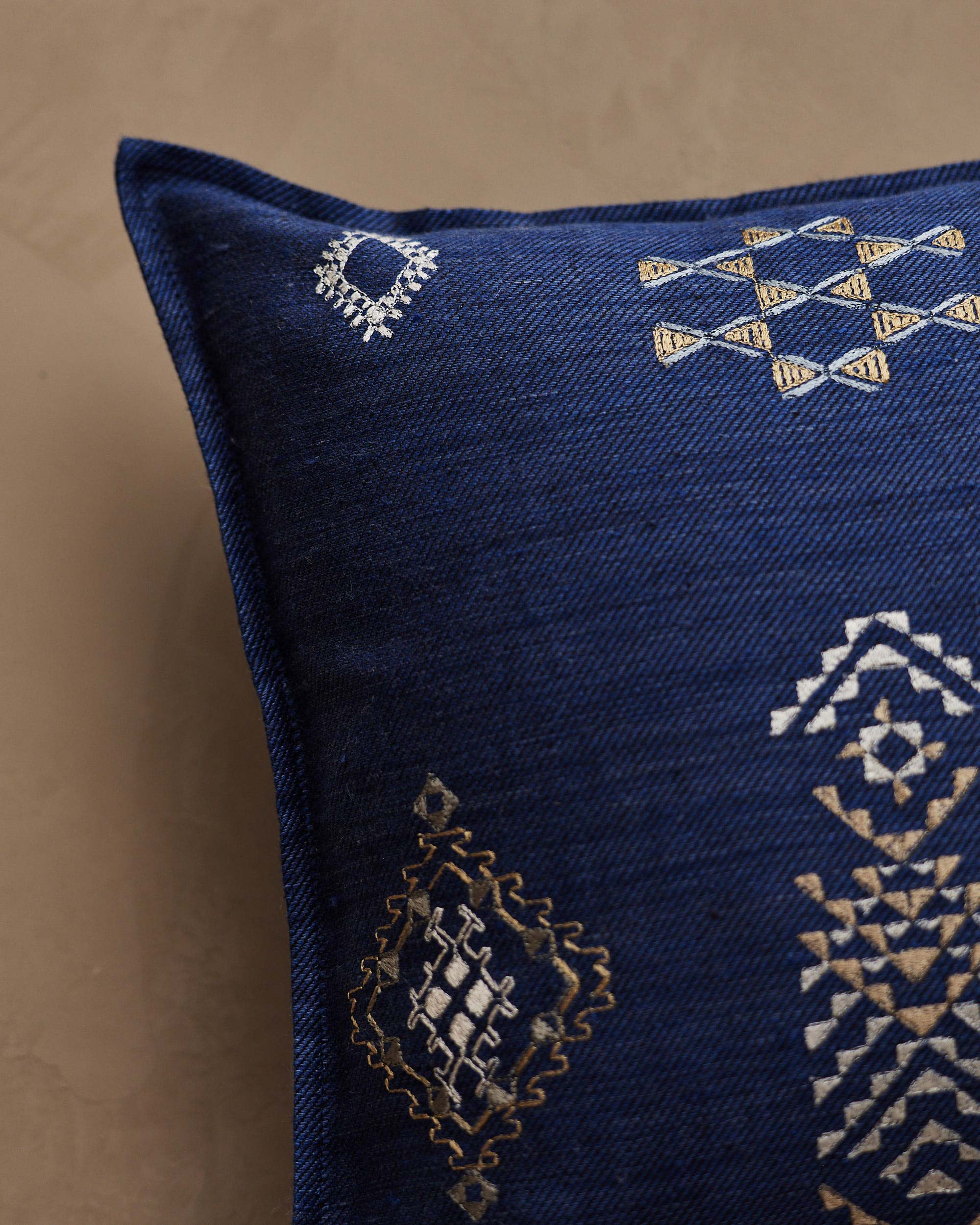 Tumbleweed Indigo Pillow