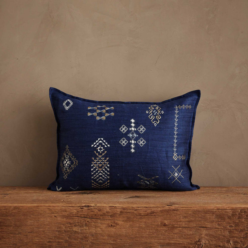 Tumbleweed Indigo Pillow