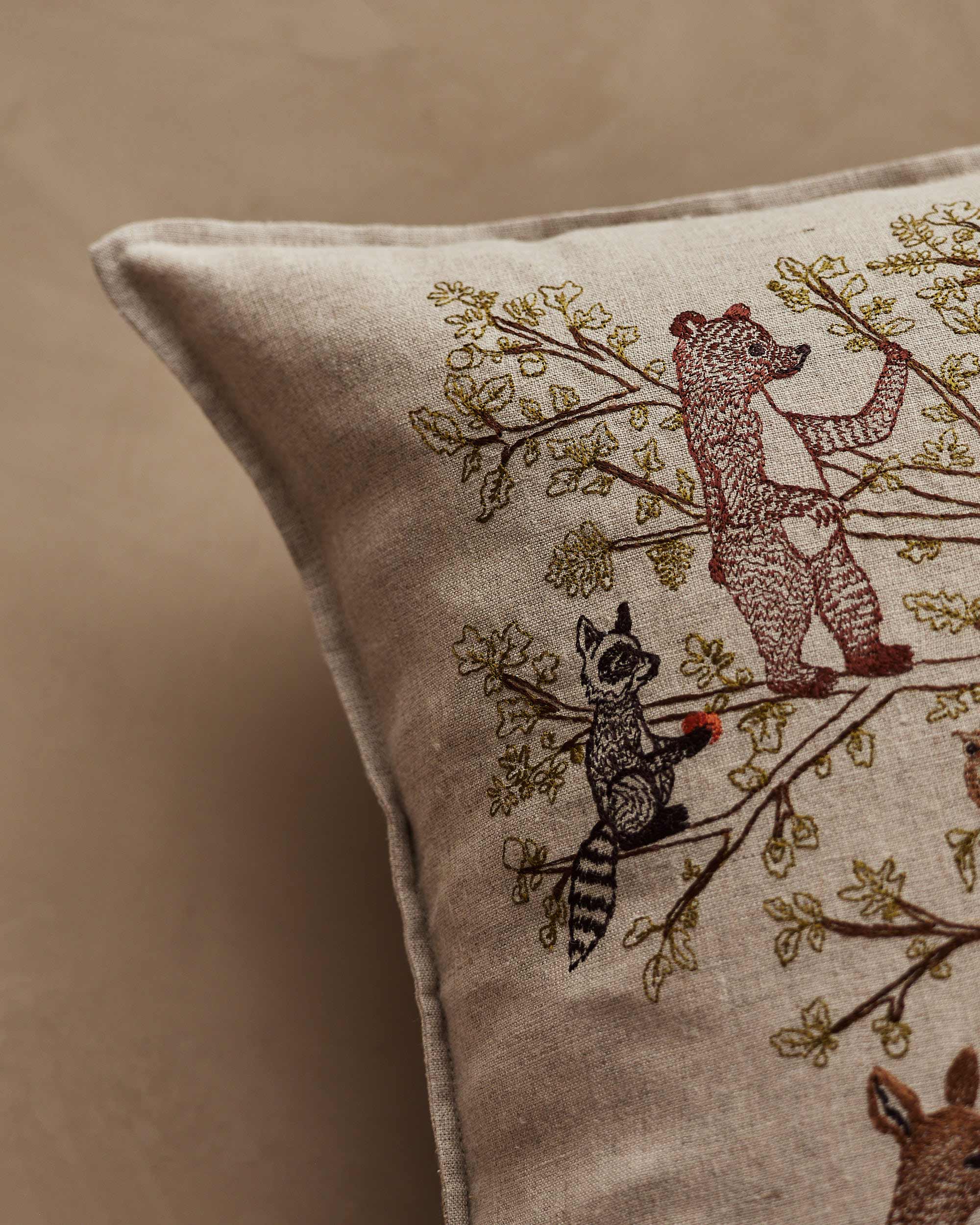 Woodland Living Tree Pillow