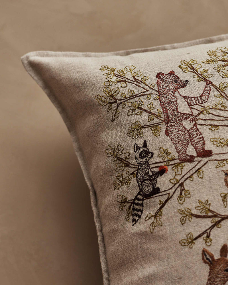 Woodland Living Tree Pillow