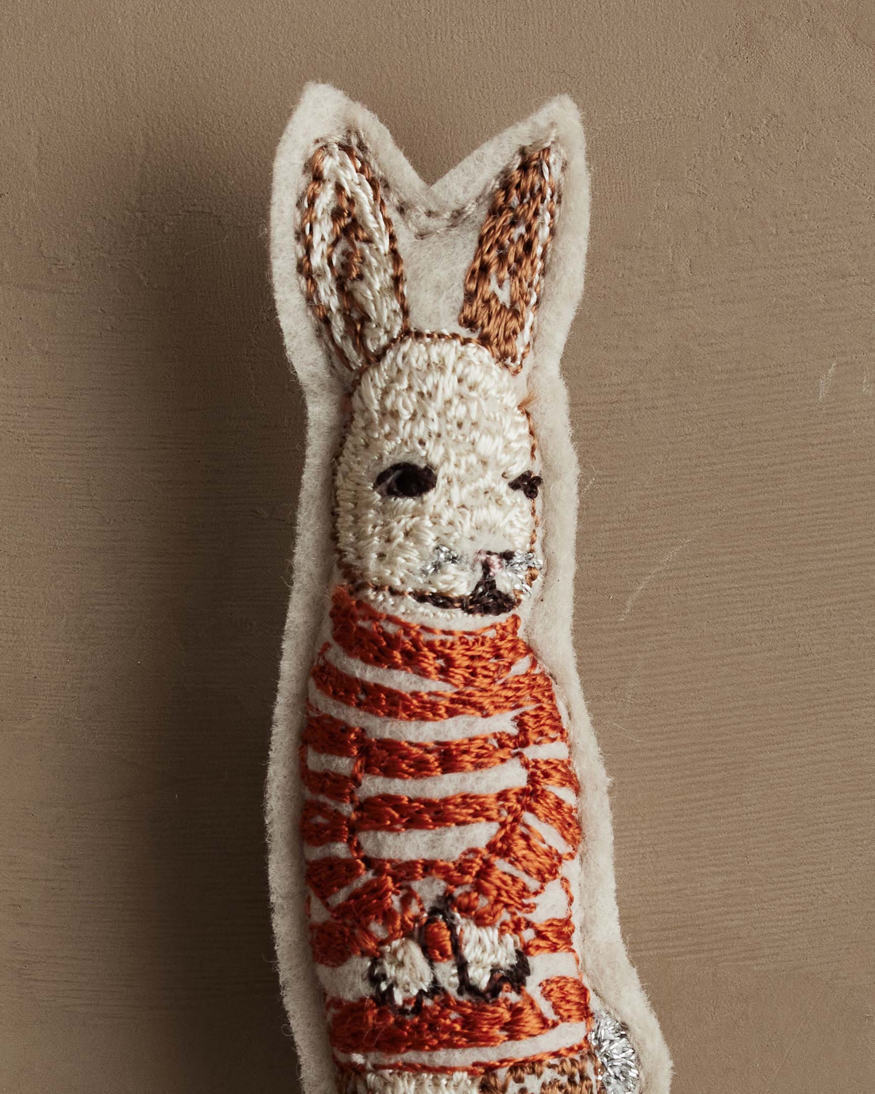 Bunny in Sweater Pin