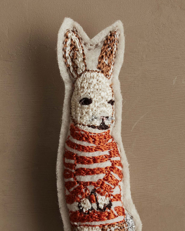 Bunny in Sweater Pin