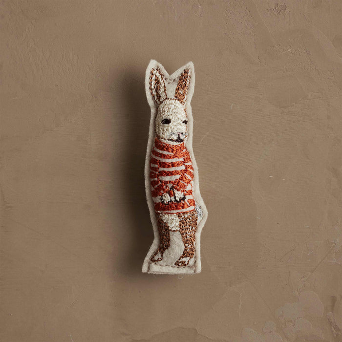 Bunny in Sweater Pin
