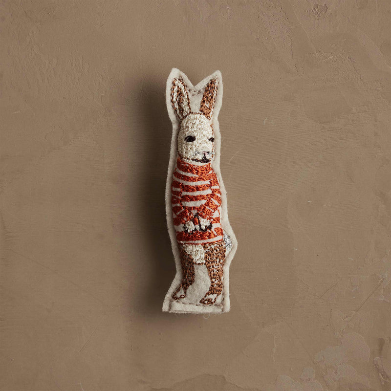 Bunny in Sweater Pin