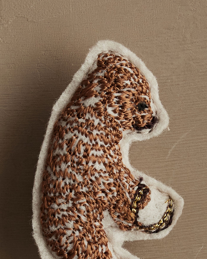 CORAL &TUSK ポーチ（Bear Pencil） CORAL&TUSK [Bear Pencil Pouch] クマモチーフ 両面刺繍 ポーチ