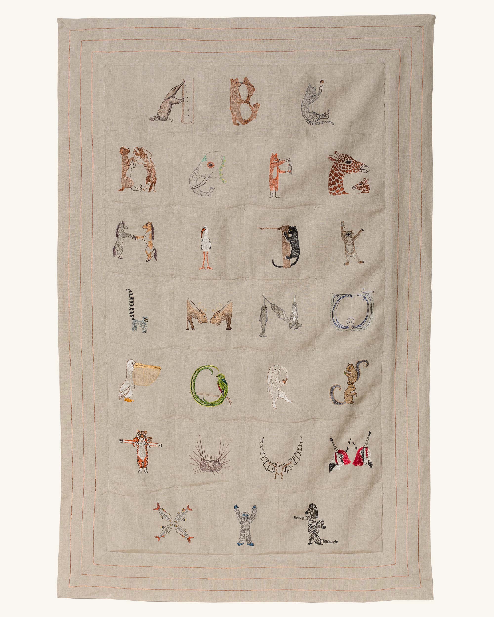 Coral&Tusk アルファベットキルト alphabet quilt Alphabet Quilt | Coral & Tusk