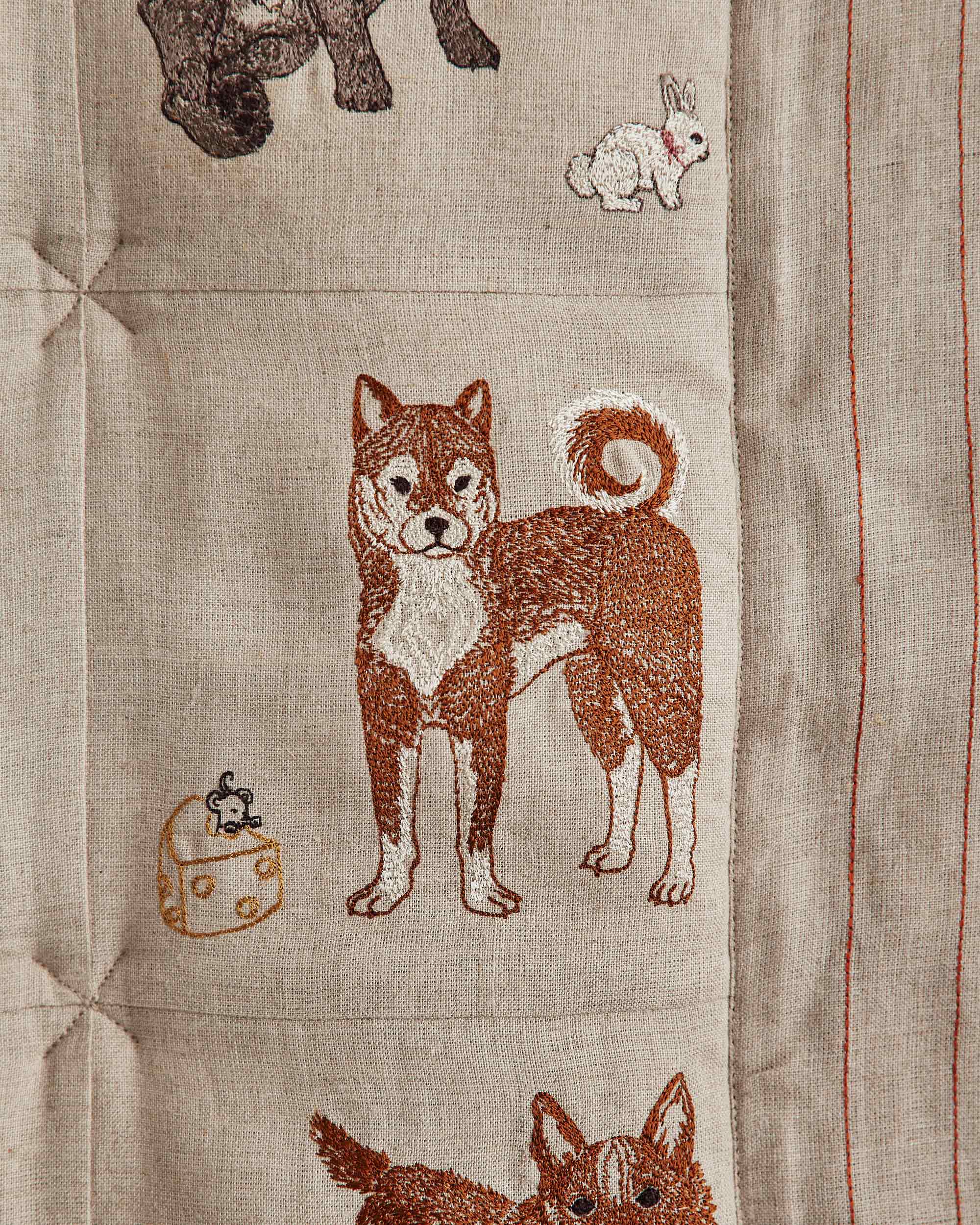 Dogs Quilt | Coral & Tusk