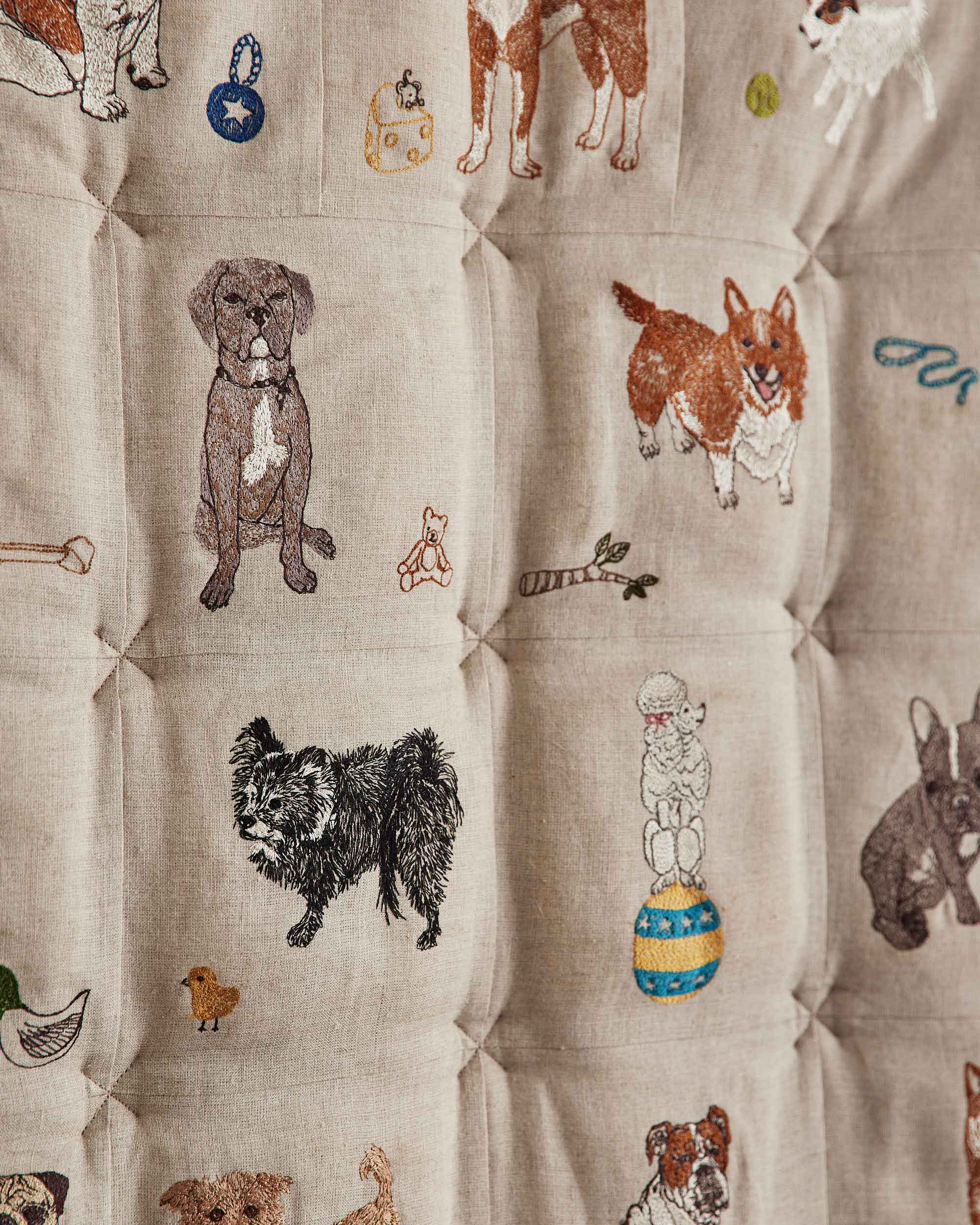 Dogs Quilt | Coral & Tusk