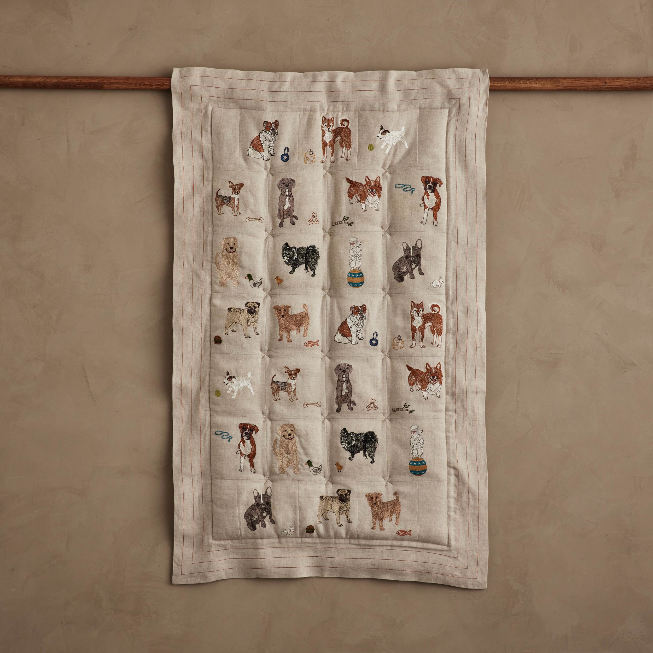 Dogs Quilt | Coral & Tusk