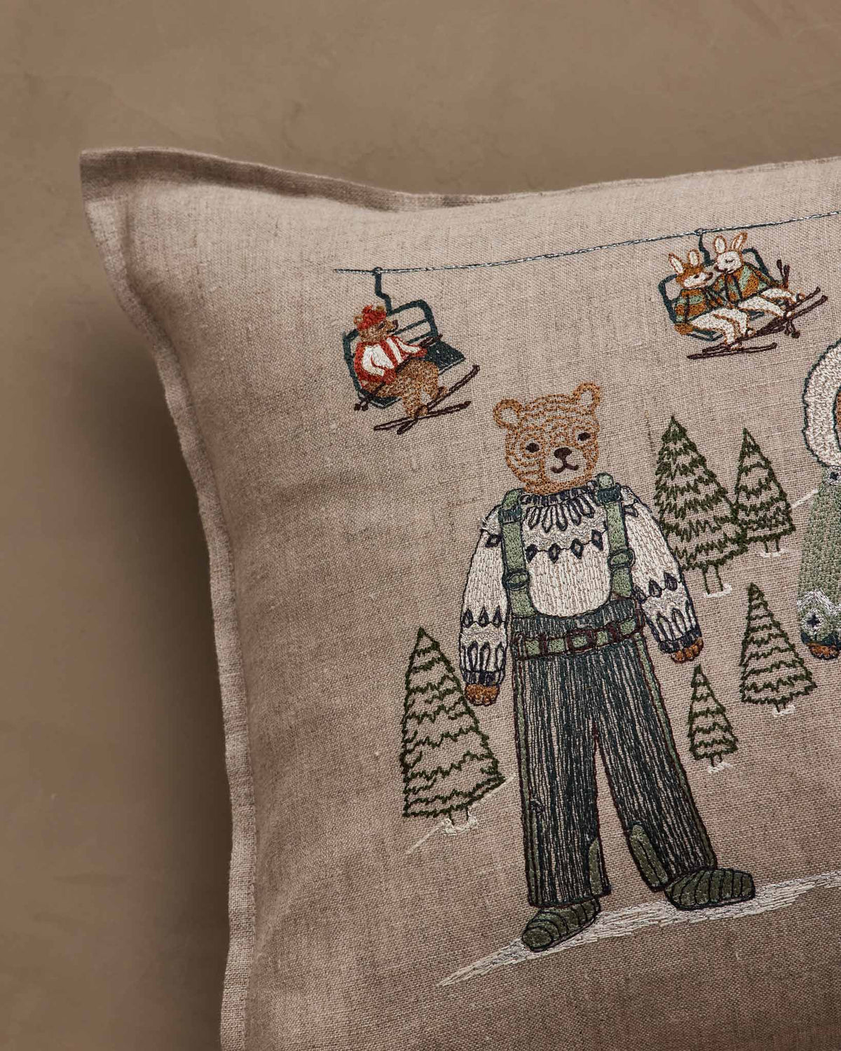 Ski Slope Pillow