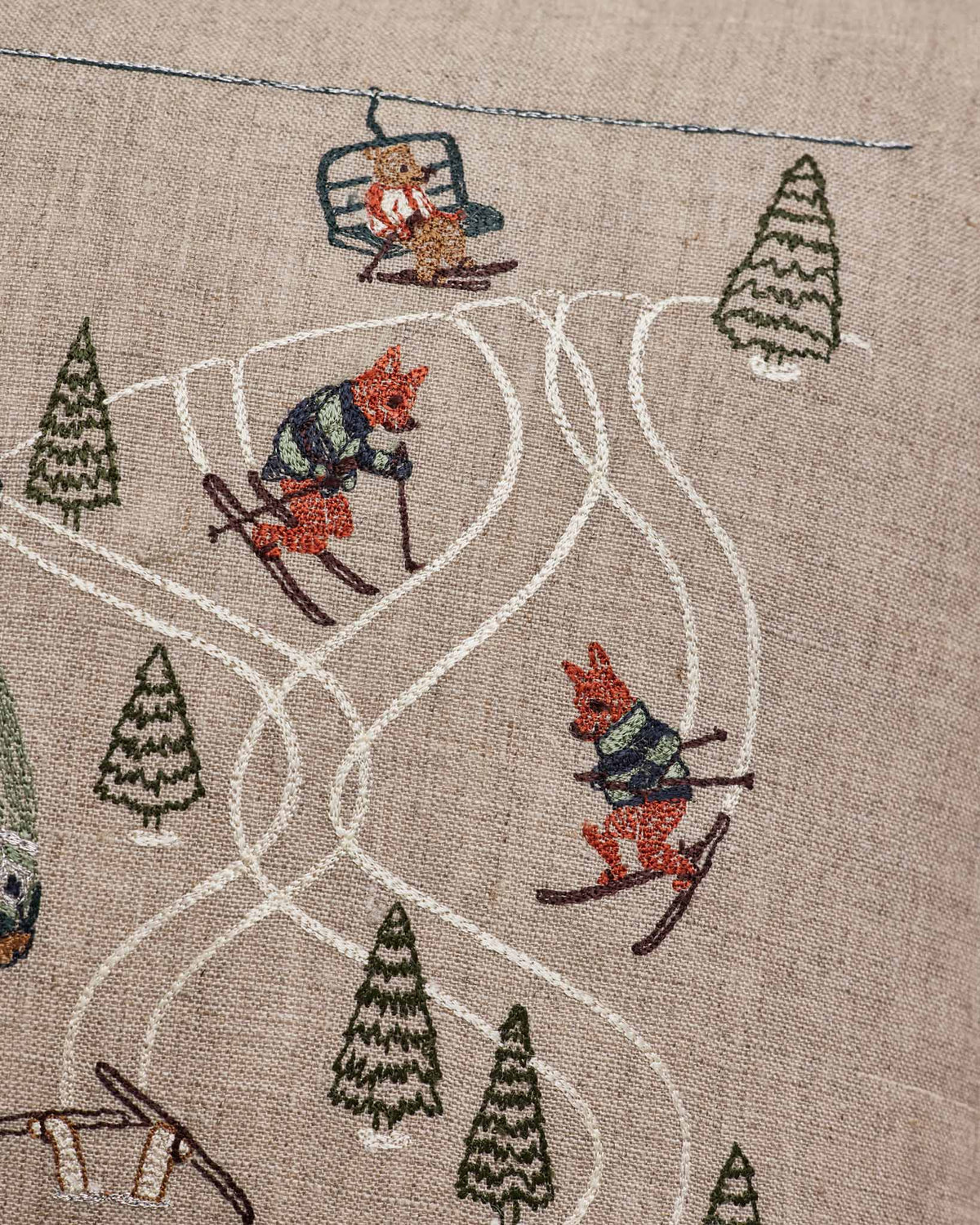 Ski Slope Pillow