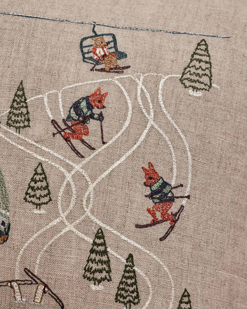 Ski Slope Pillow