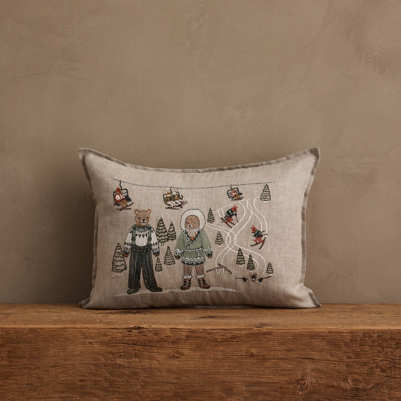 Ski Slope Pillow