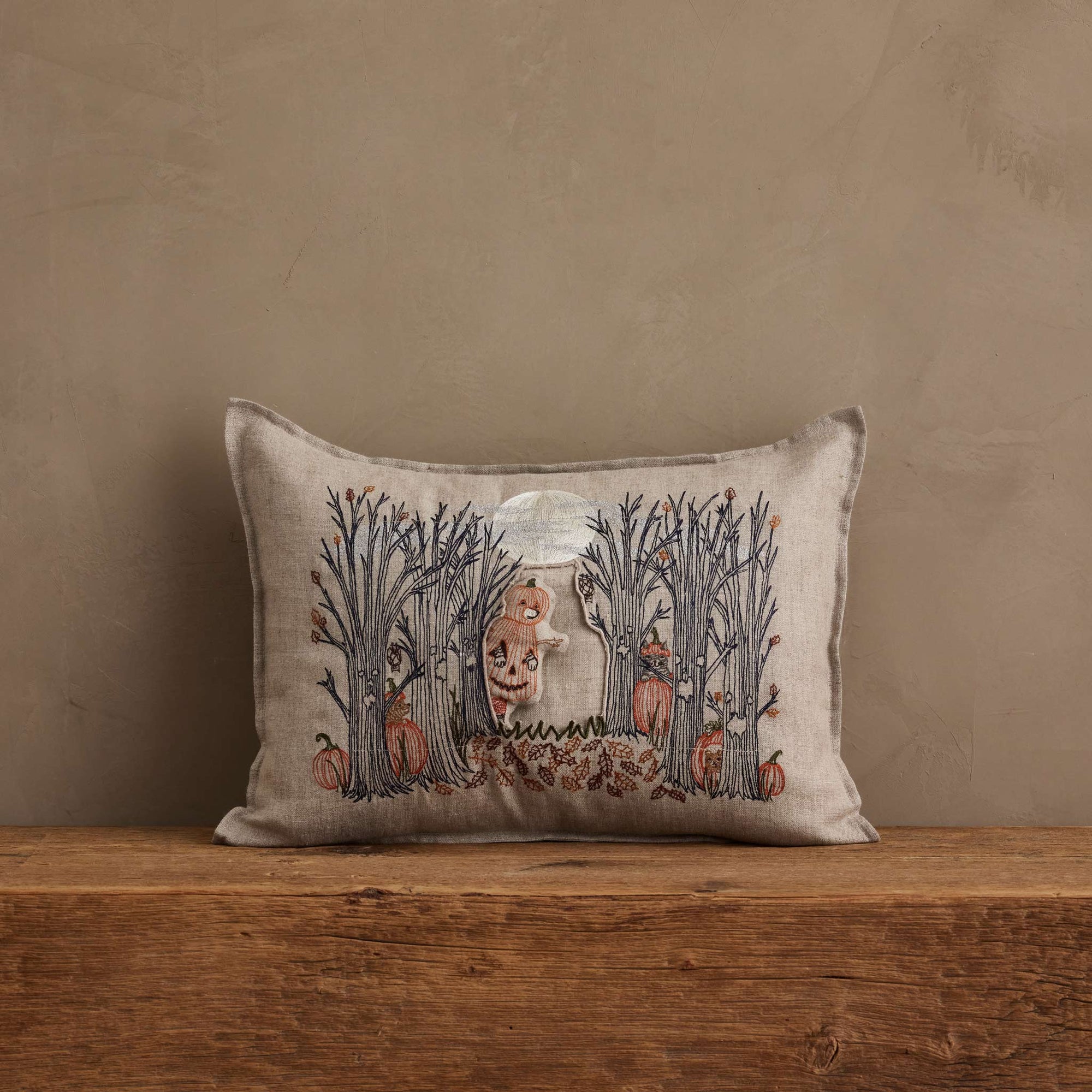 Spooky Forest Pocket Pillow