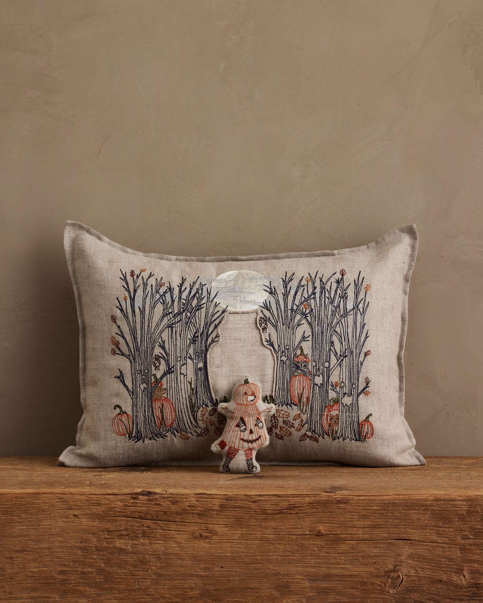 Spooky Forest Pocket Pillow