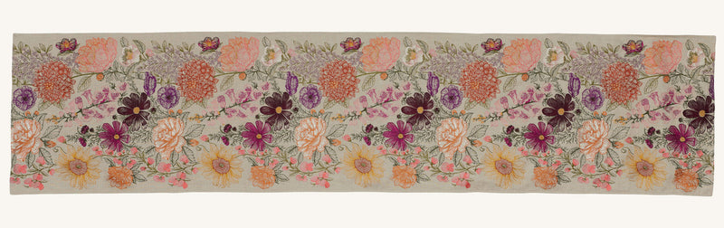 Paradise Garden Table Runner