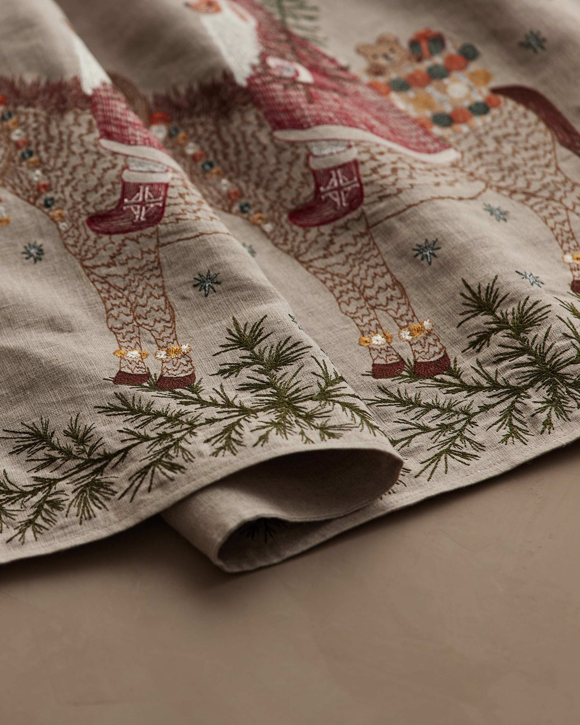 Christmas Donkey Table Runner