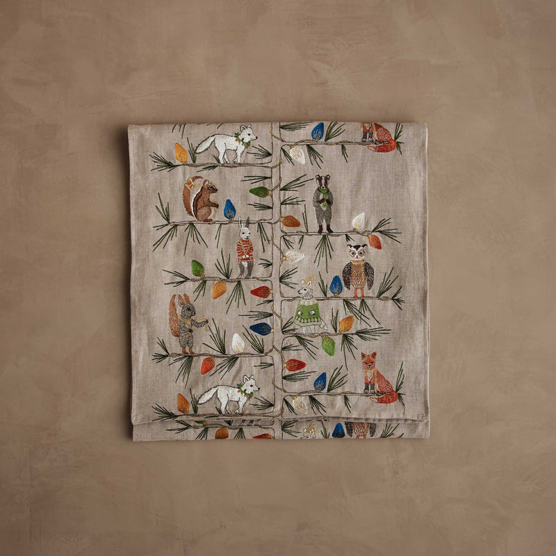 Christmas Tree Trimmers Table Runner