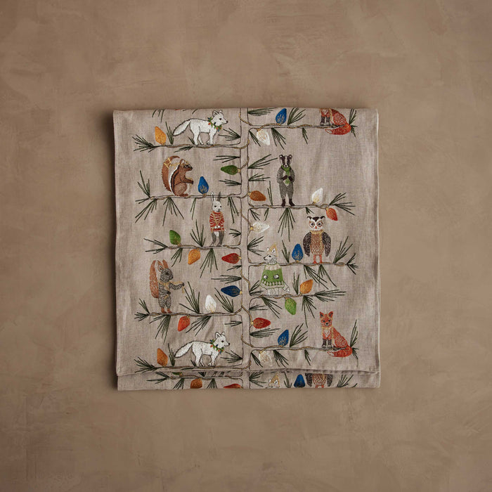 Christmas Tree Trimmers Table Runner