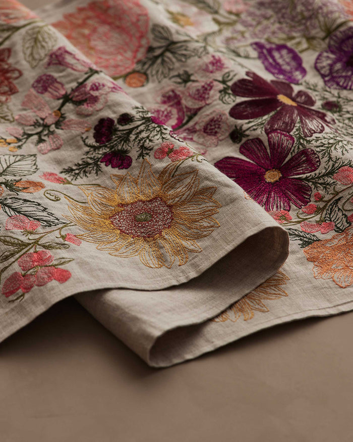 Paradise Garden Table Runner