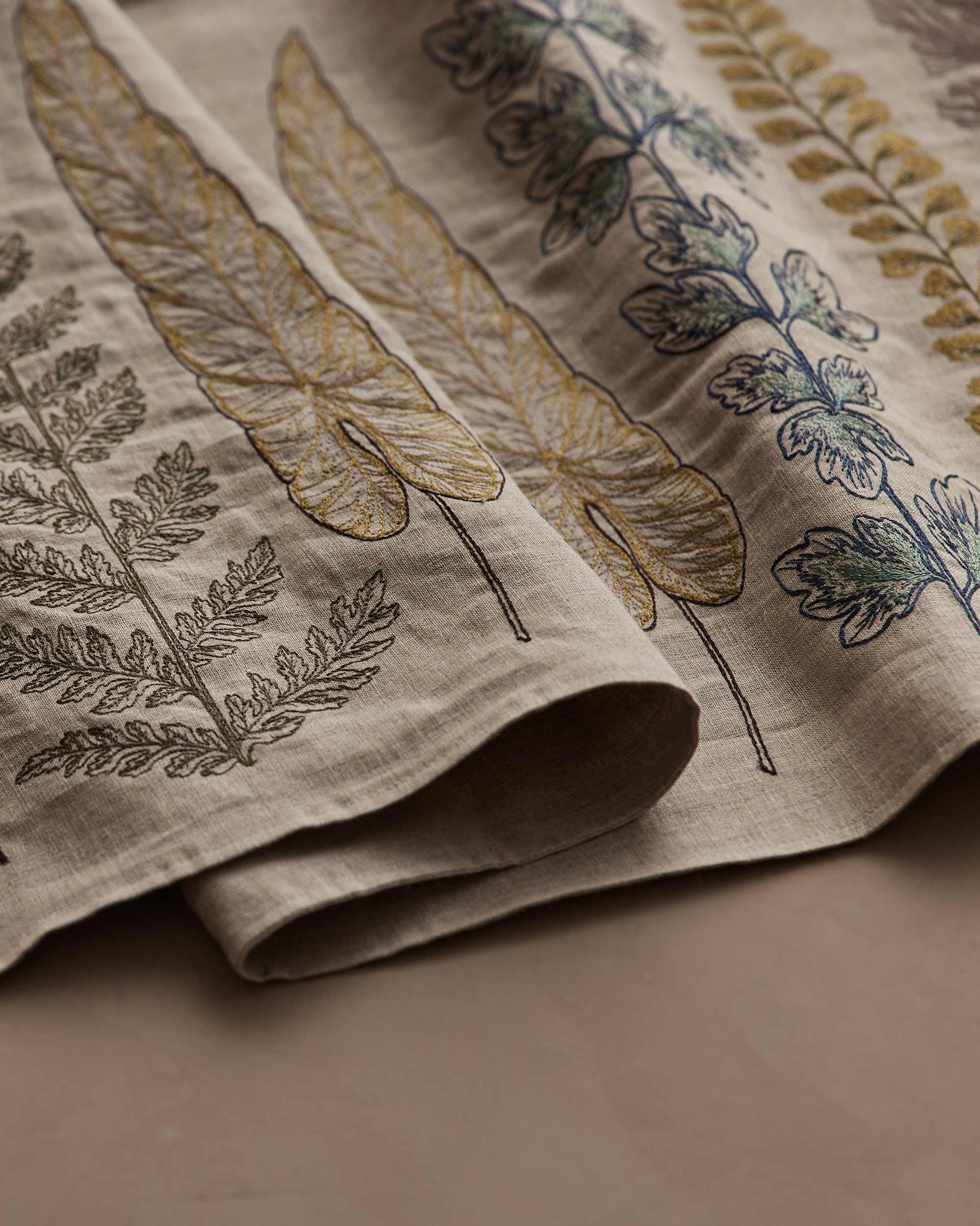 Plants Table Runner | Coral & Tusk