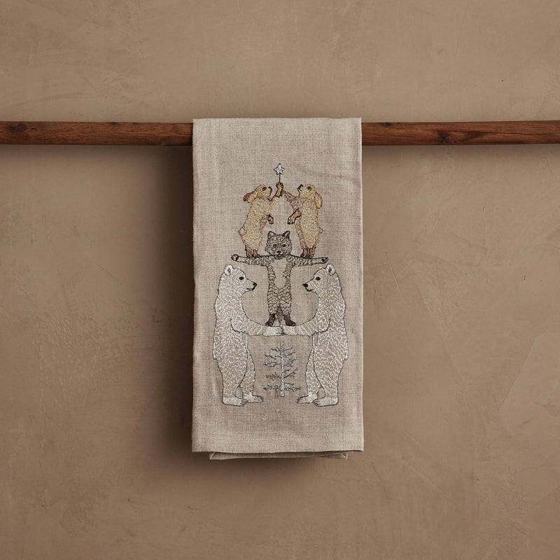 Arctic Tree Tea Towel