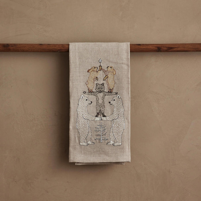 Arctic Tree Tea Towel