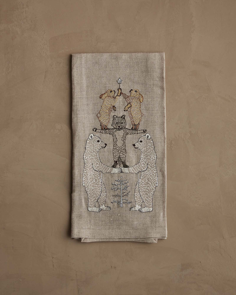 Arctic Tree Tea Towel