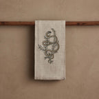 Garter Snake Tea Towel