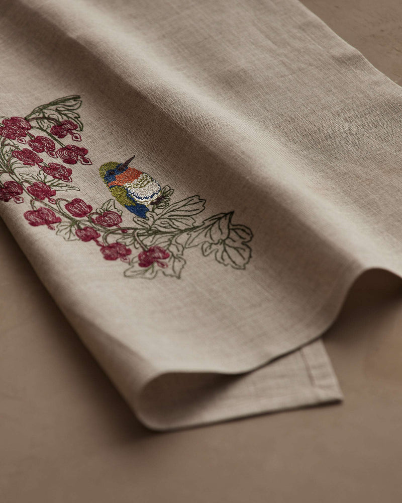 Hummingbird Hearts Set of Two Tea Towels