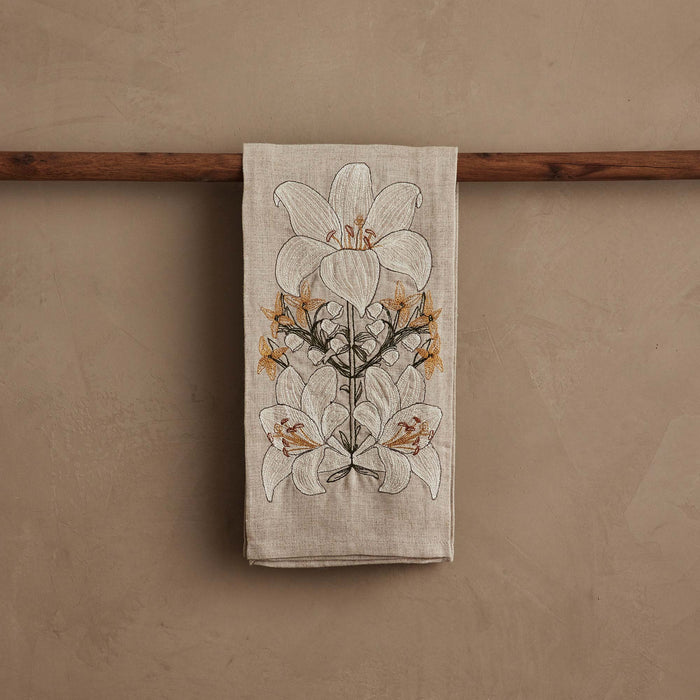 Lily Bouquet Tea Towel