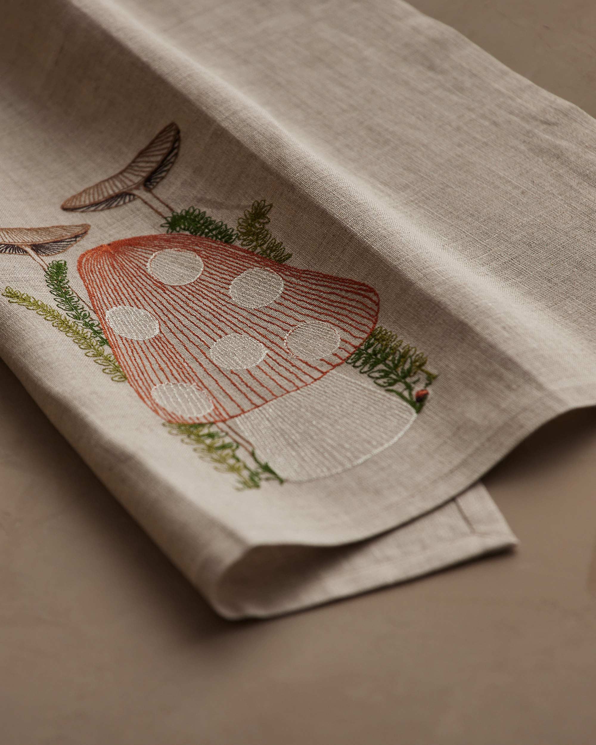 Mushroom Tea Towel