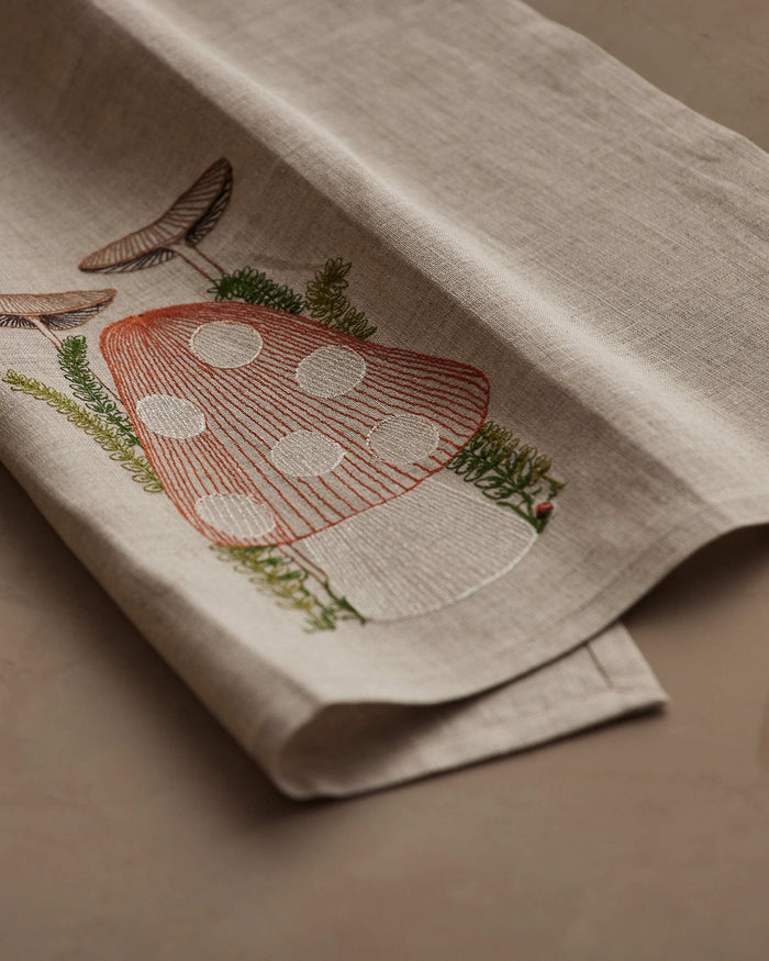 Mushroom Tea Towel