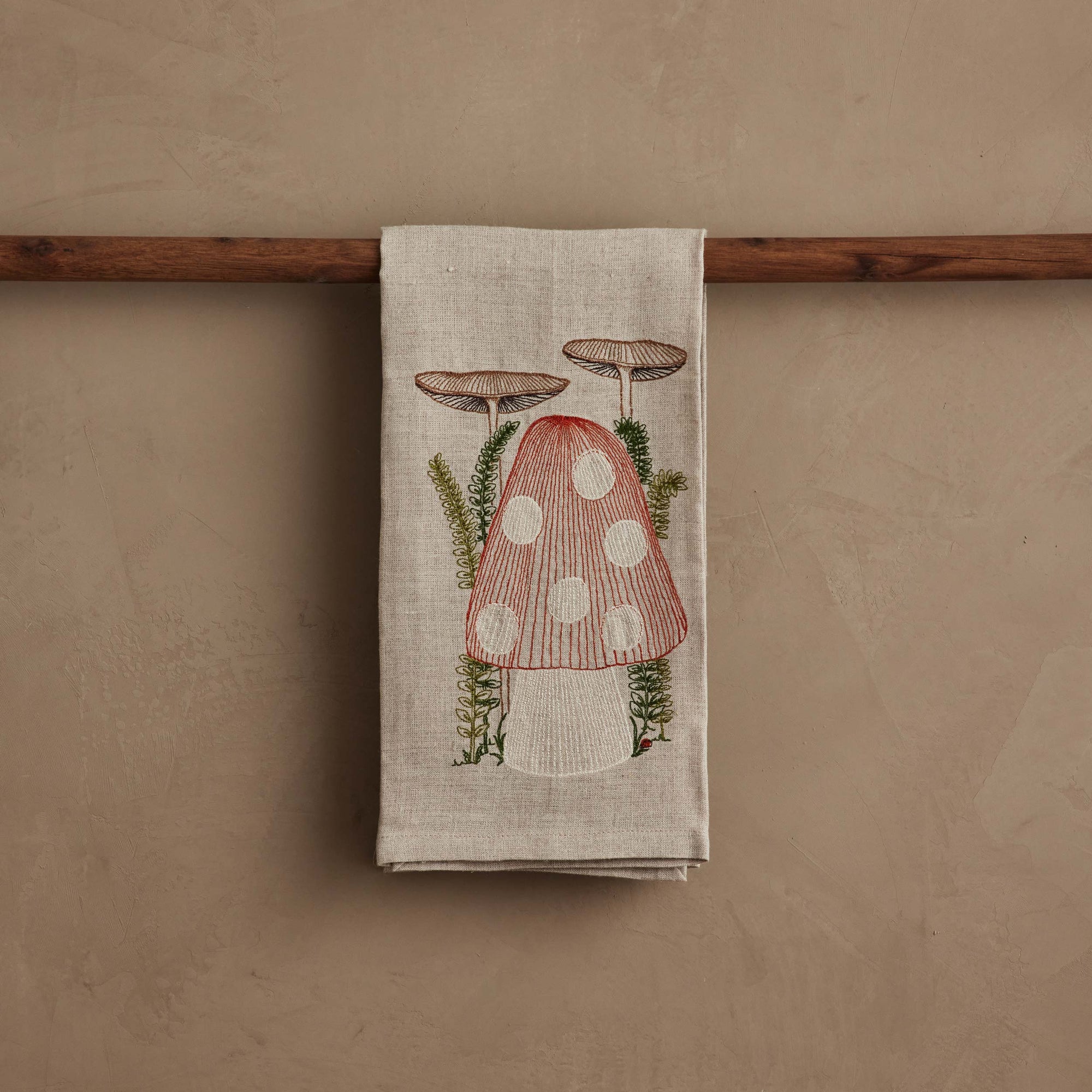 Mushroom Tea Towel