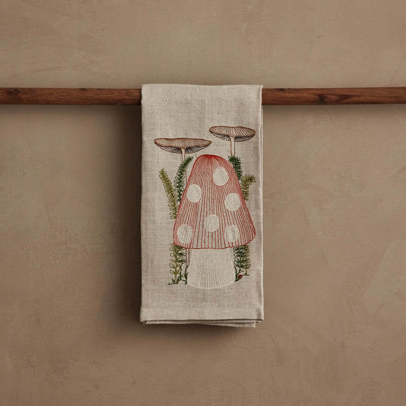 Mushroom Tea Towel