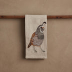 Quail Tea Towel