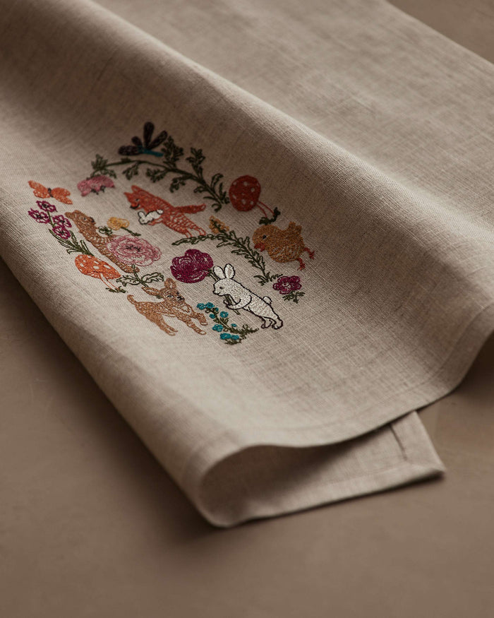 Secret Garden Tea Towel
