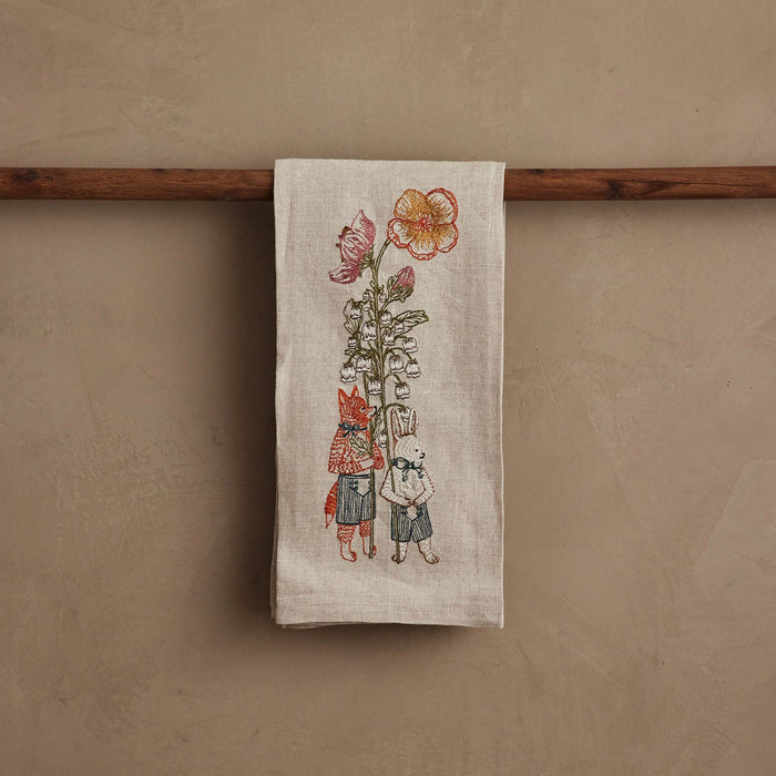 Spring Parade Lily Tea Towel