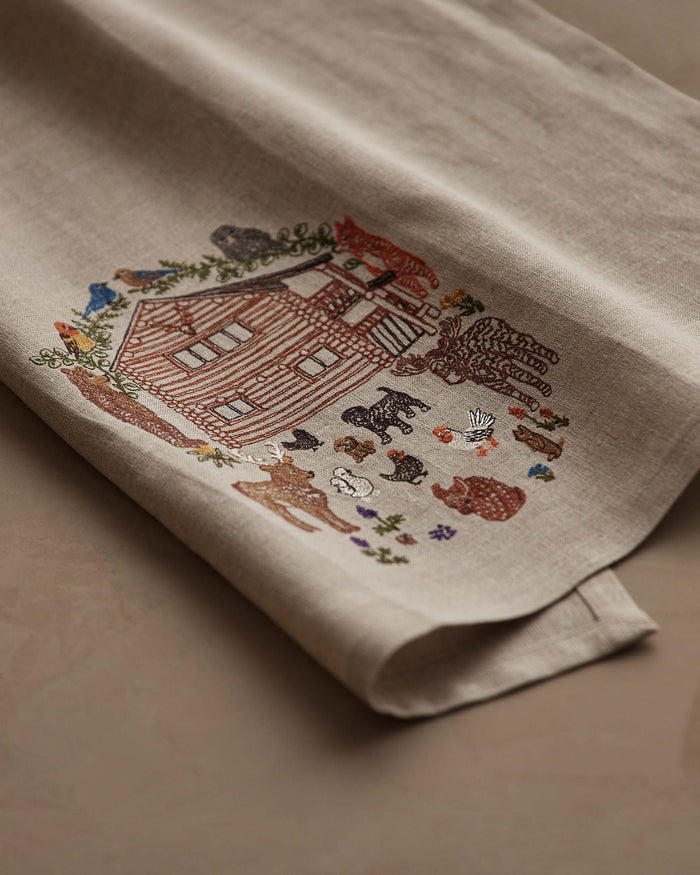 Cabin Life Tea Towel