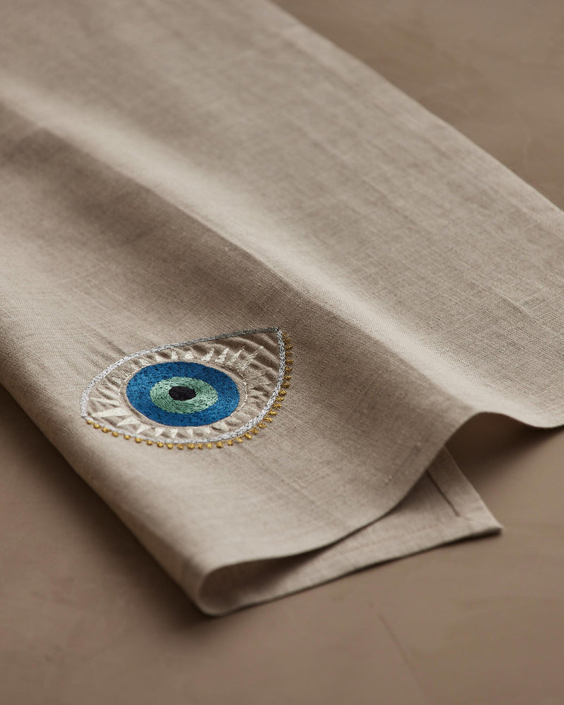 Evil Eye Tea Towel | Coral & Tusk