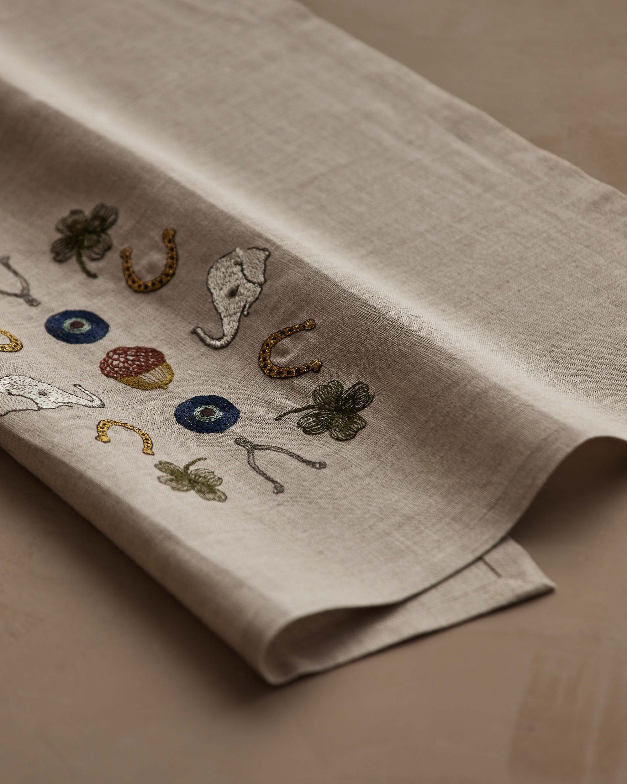 Good Luck Tea Towel | Coral & Tusk
