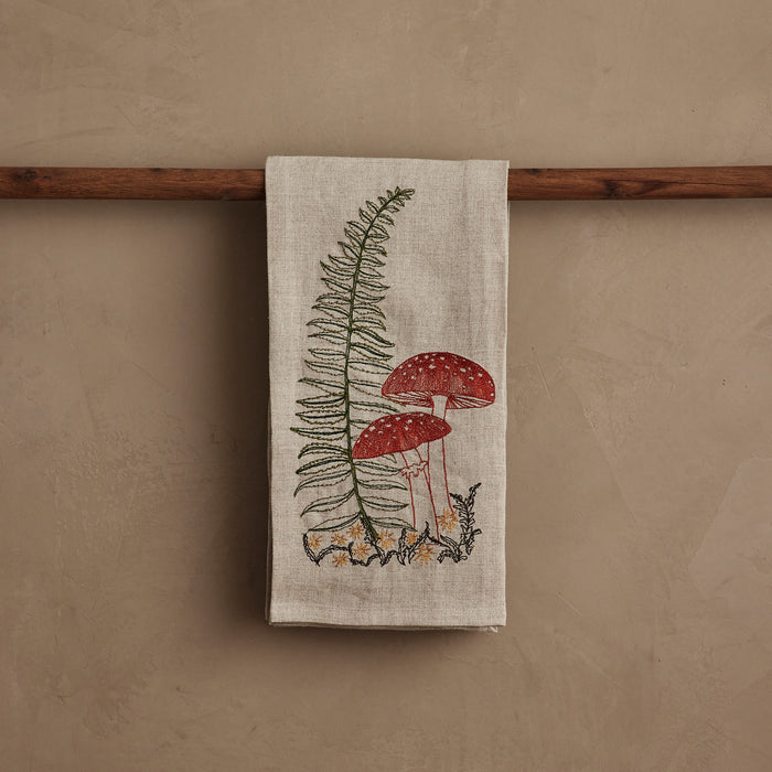 Coral&Tusk ティッシュボックスカバー 新品 きのことシダ Mushrooms and Ferns Tissue Box Cover | Coral & Tusk