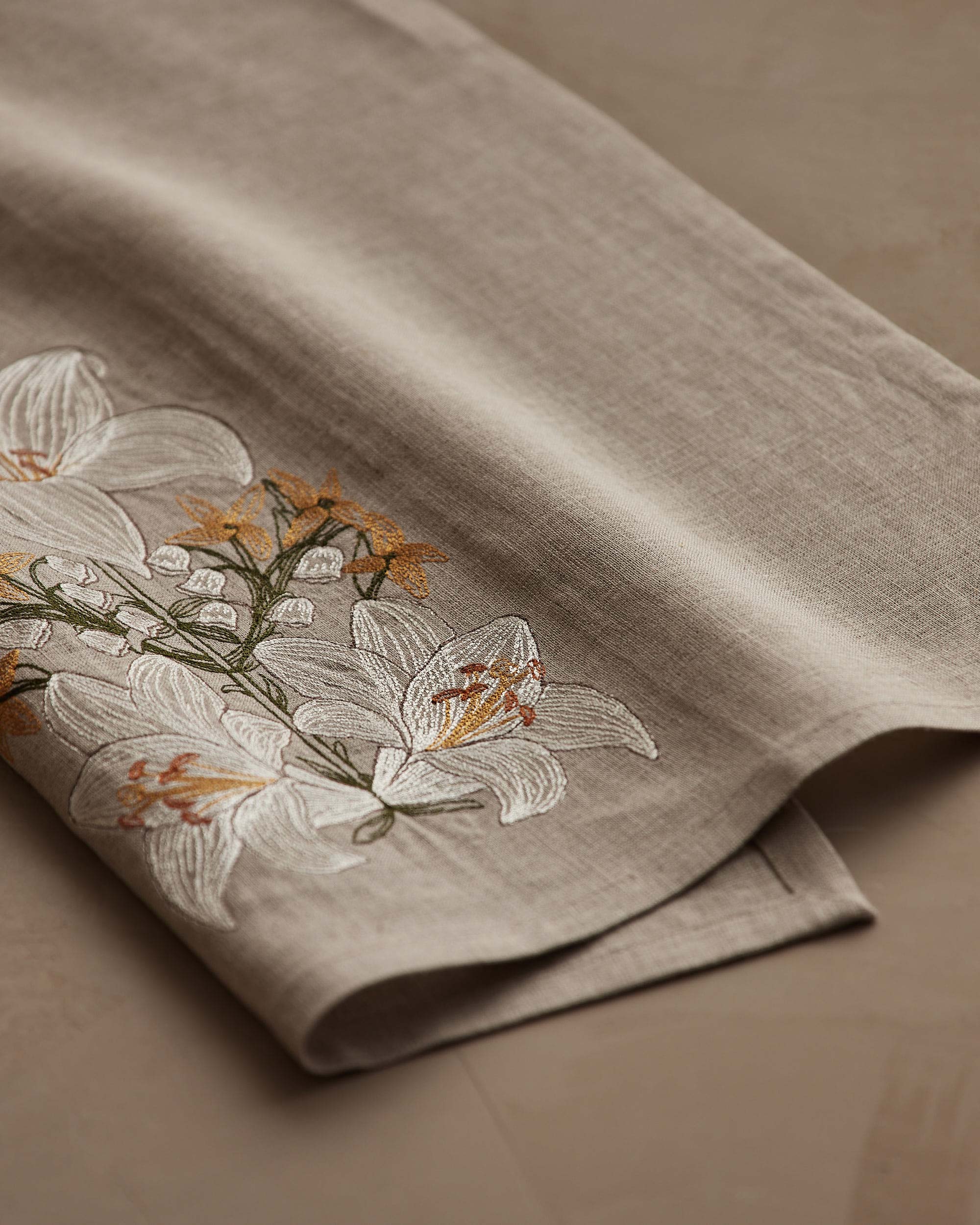 Lily Bouquet Tea Towel