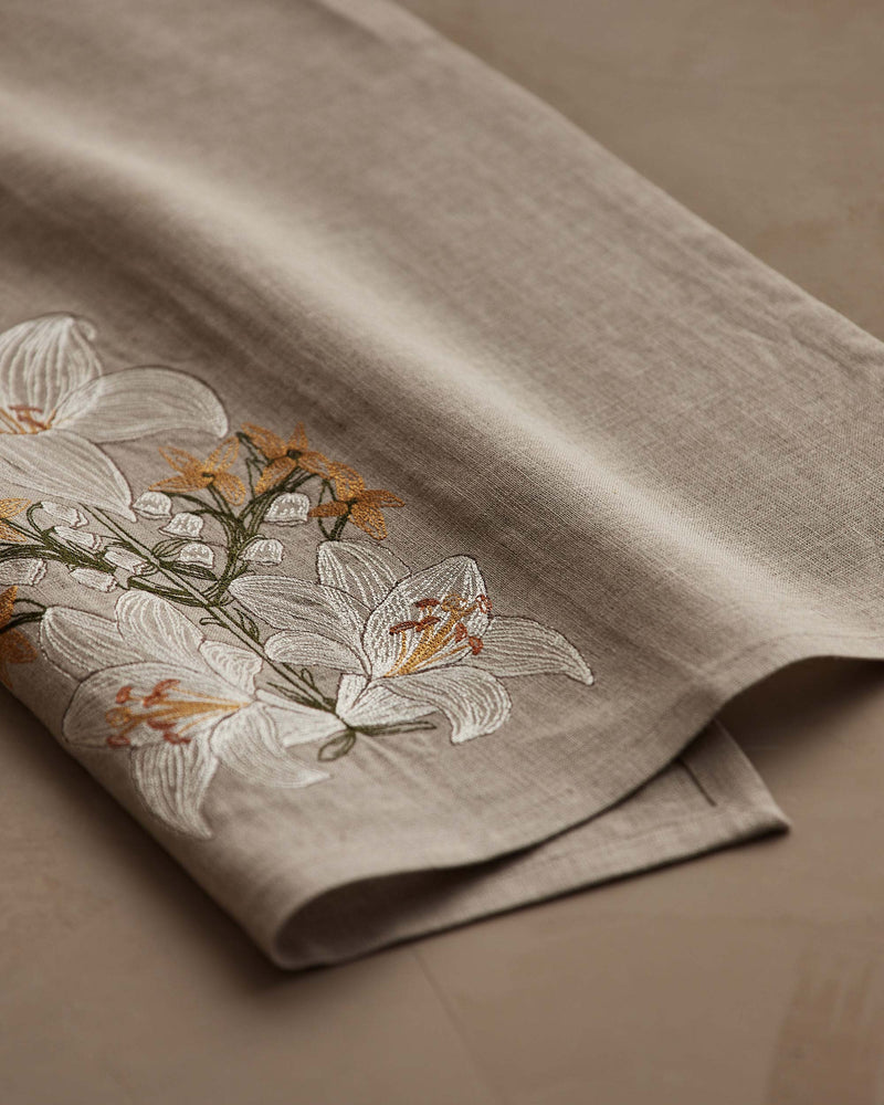 Lily Bouquet Tea Towel