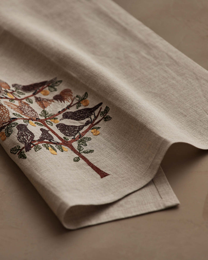 Partridge in a Pear Tree Tea Towel