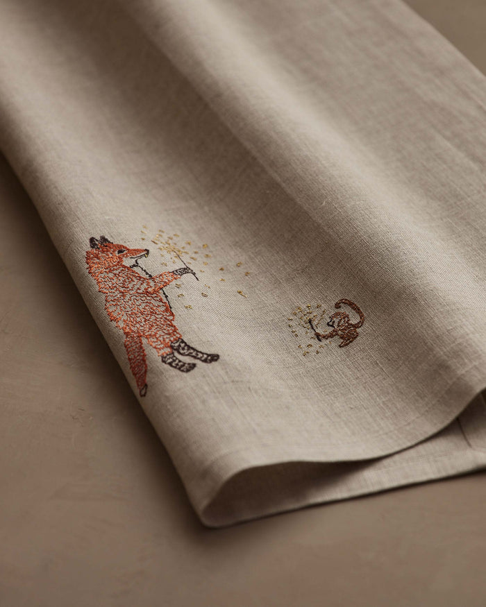 Sparklers Tea Towel